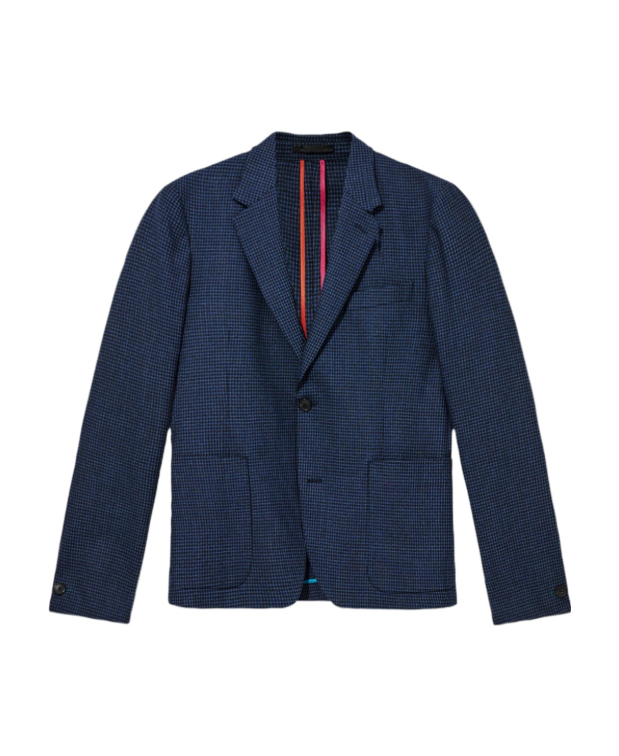 Ps By Paul Smith Single-breasted Suit Jacket In Blue
