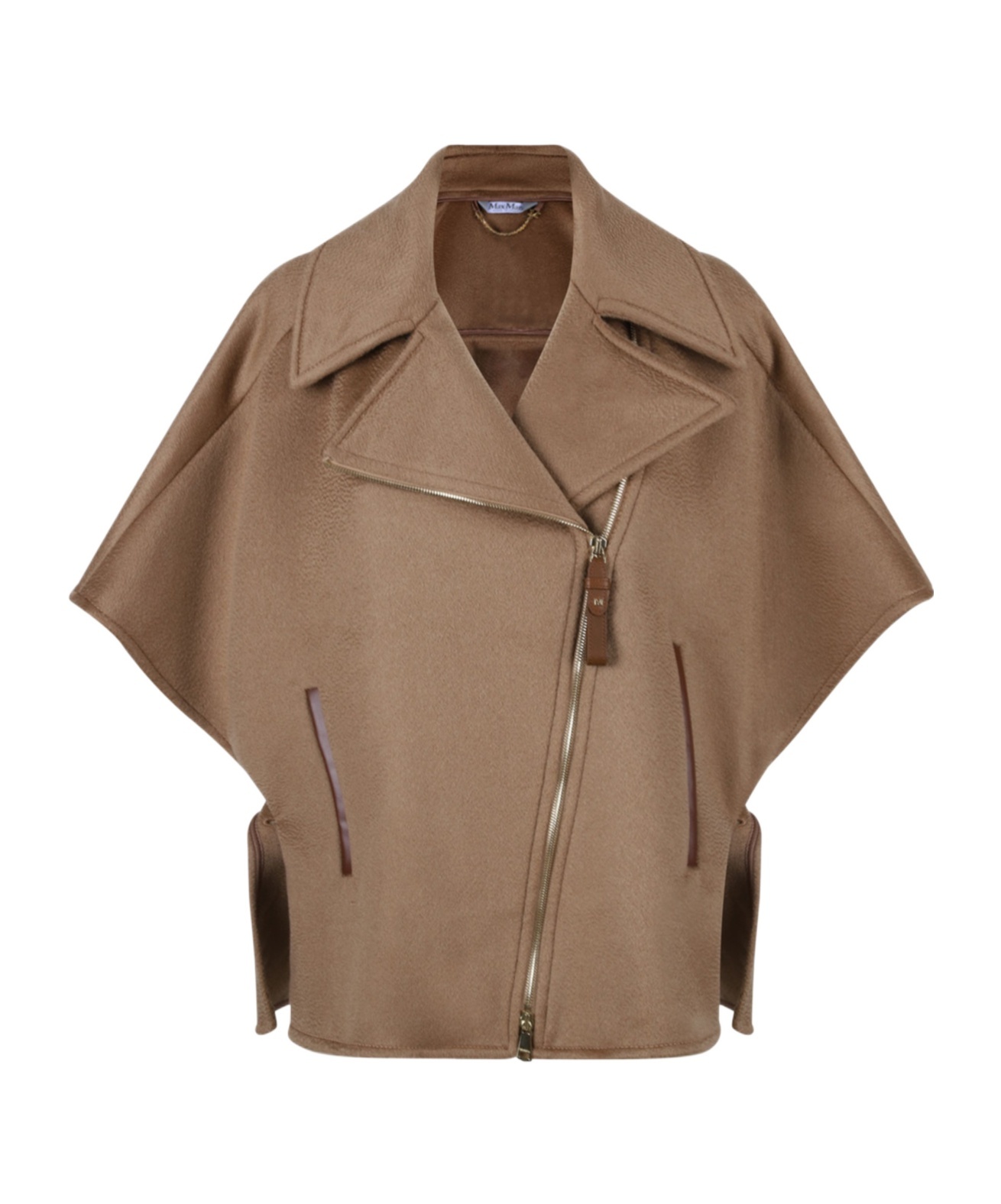 Max Mara Segnale Cashmere Cape-coat In Brown
