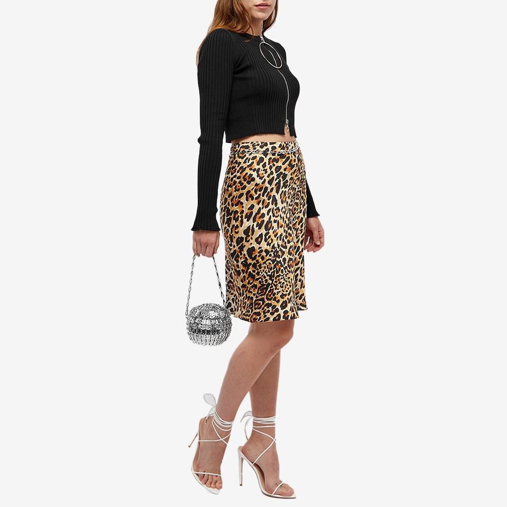 Rabanne 1969 Party Ball Shoulder Bag In White
