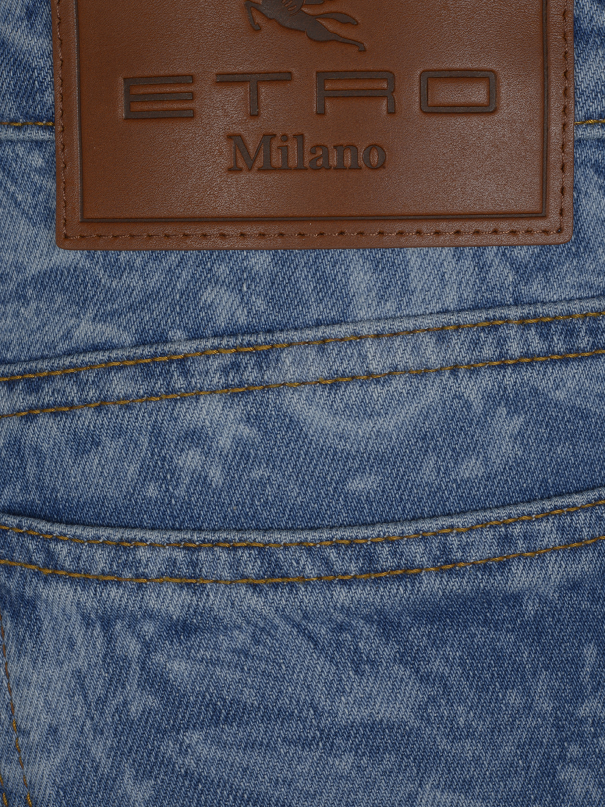 Etro Flared Denim Jeans In Blue
