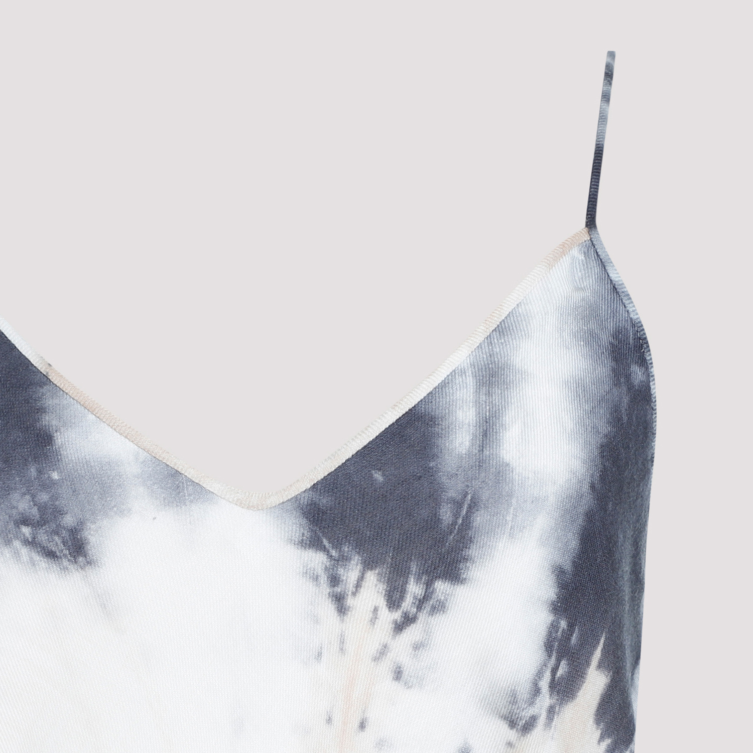 Gabriela Hearst Arwen Tie-dye Maxi Dress In Beige