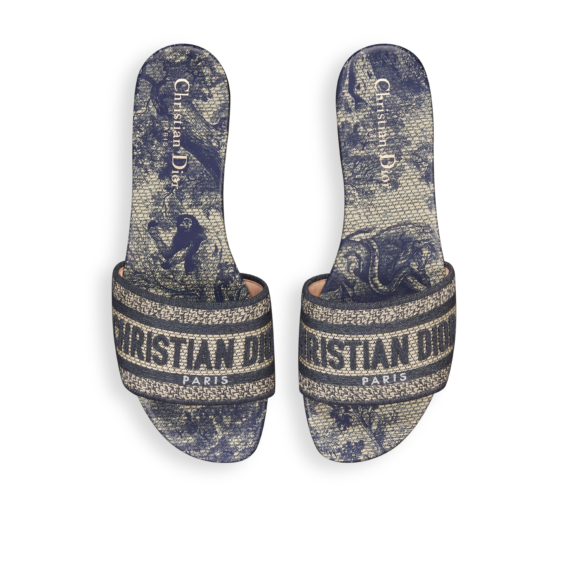 Dior Iviera Dway Slide In Black