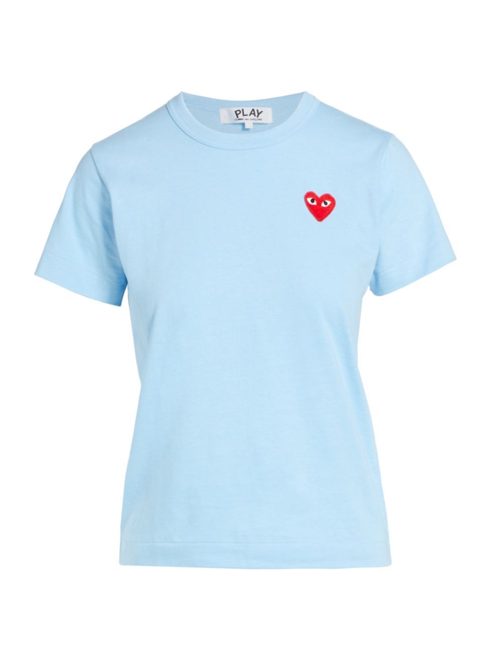 Comme Des Garçons Play Heart Logo Embroidered T-shirt