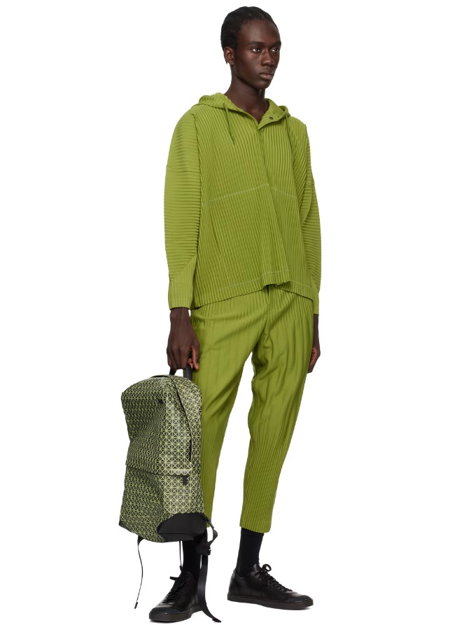 BAO BAO ISSEY MIYAKE TRIANGULAR DECAL BACKPACK