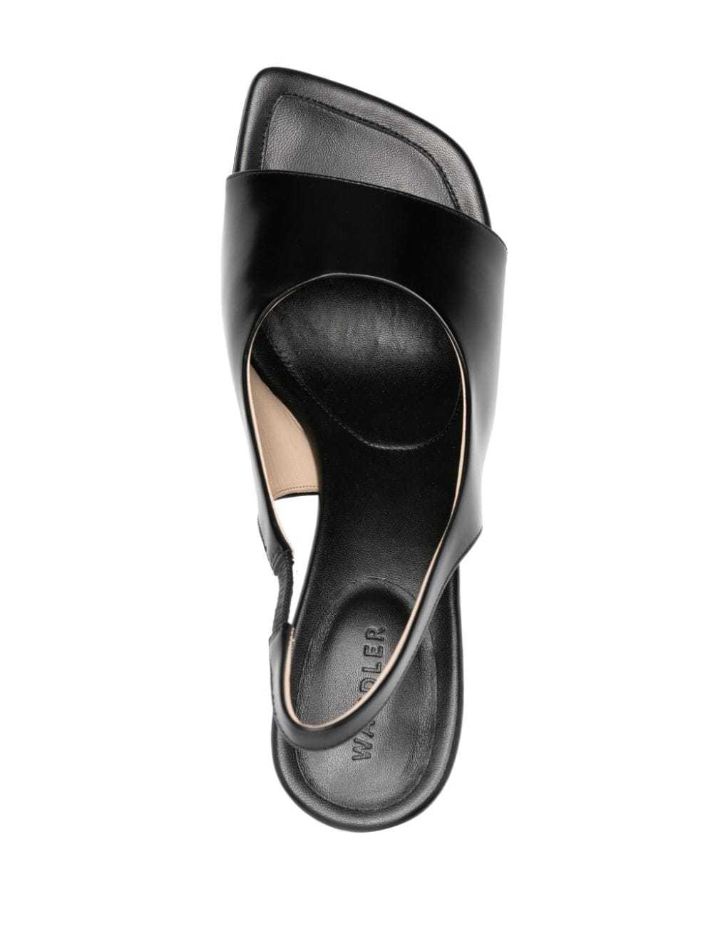 Wandler Julio 75mm Sandals In Black