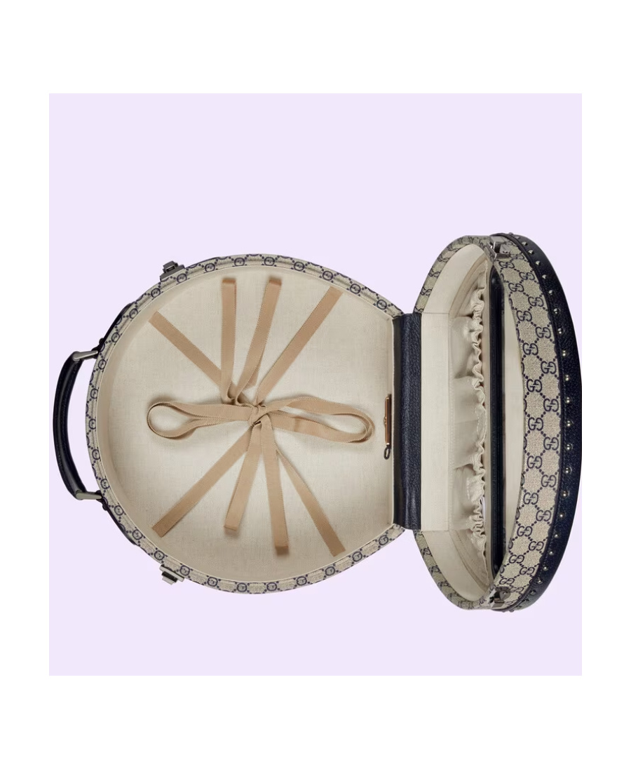 Gucci Savoy Small Hat Storage Box In Multi