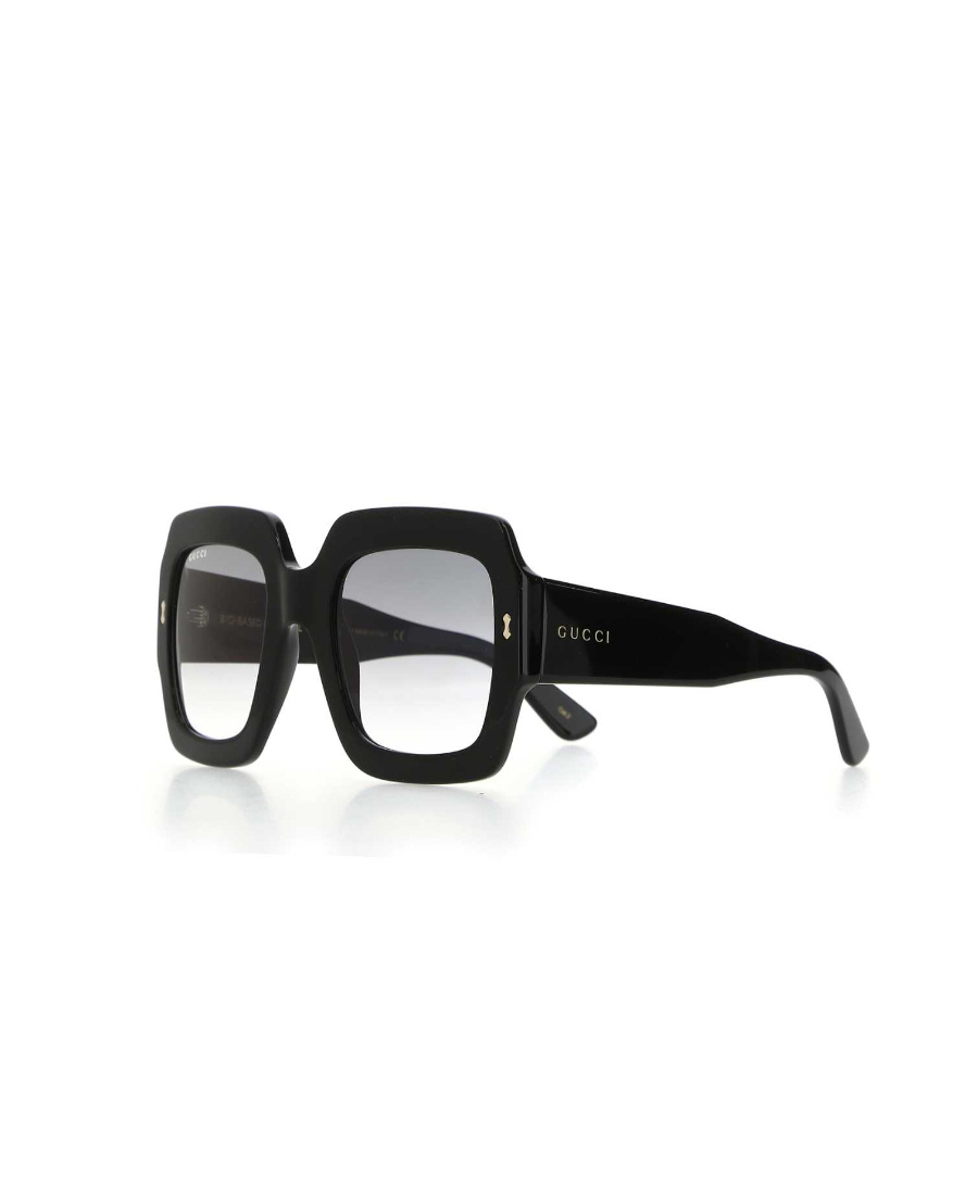Gucci Bold Square Frame Acetate Sunglasses In Black