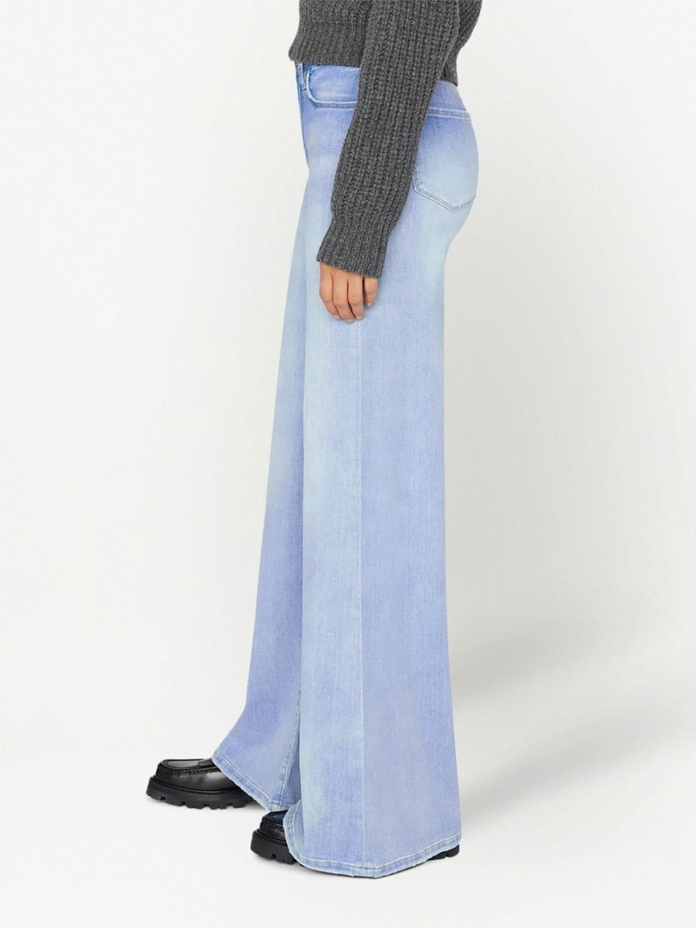 FRAME FRAME HIGH-WAIST WIDE-LEG JEANS