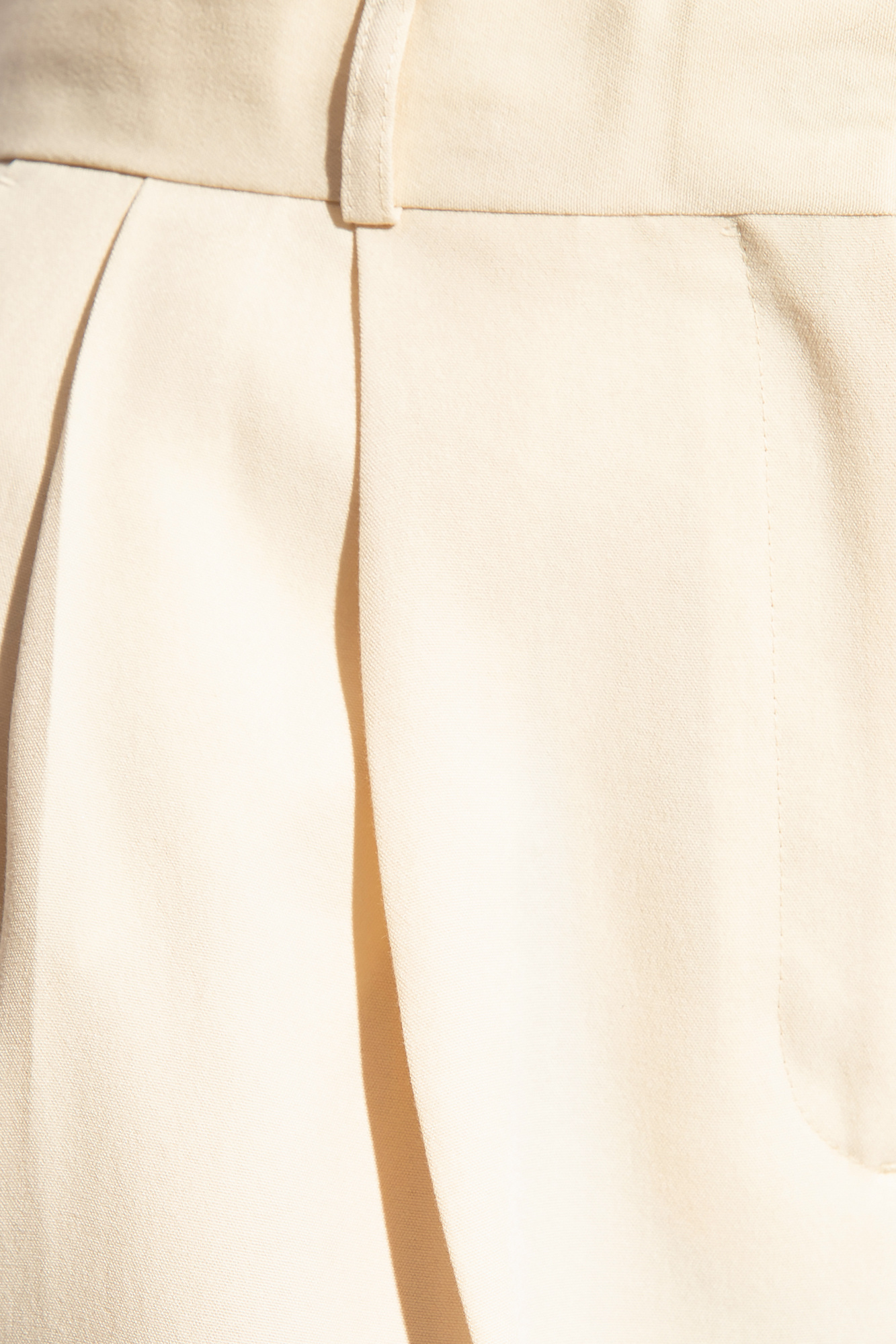 Totême Double-pleated Tapered Trousers In Nude