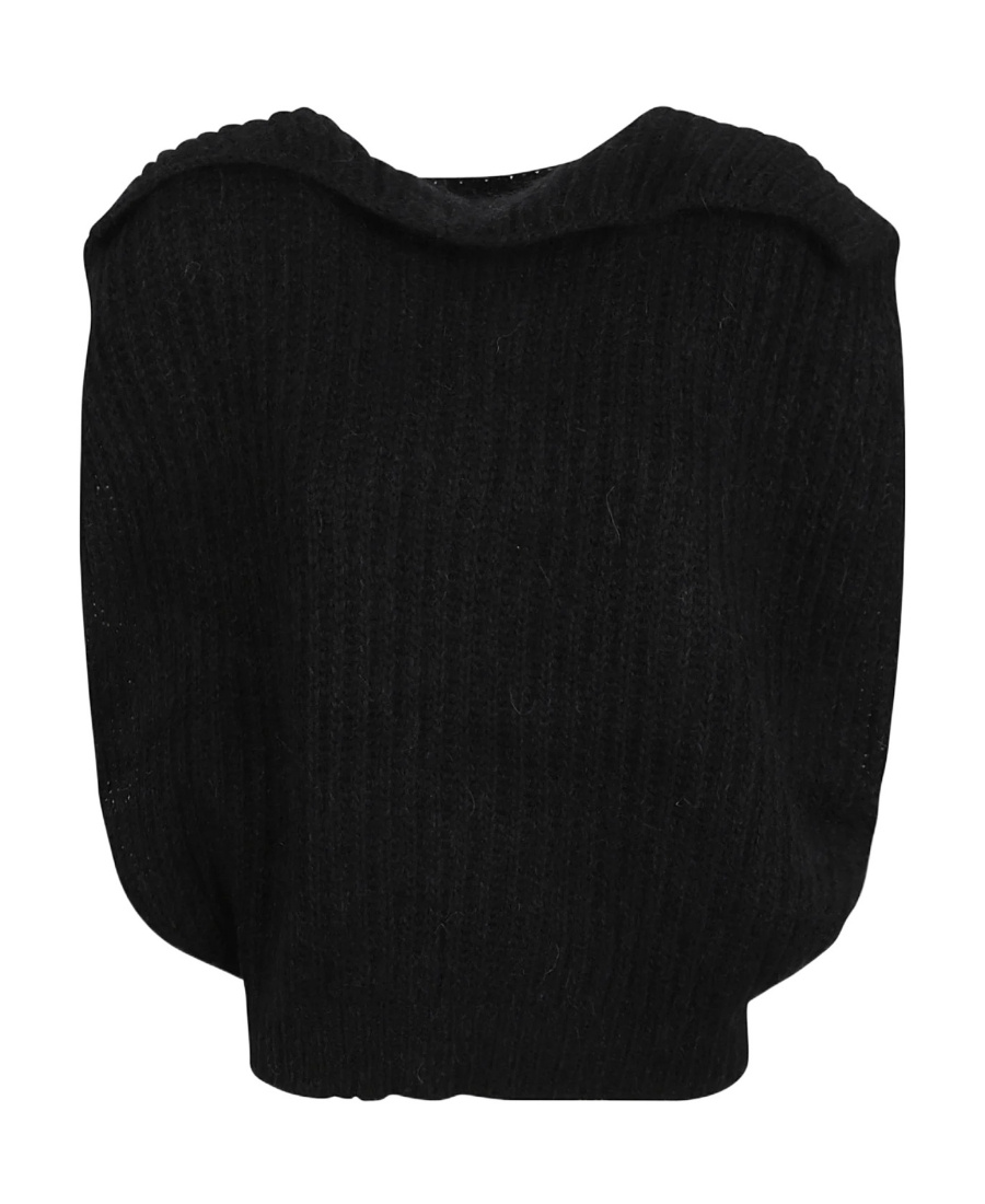 Fabiana Filippi Lurex Sweater In Black