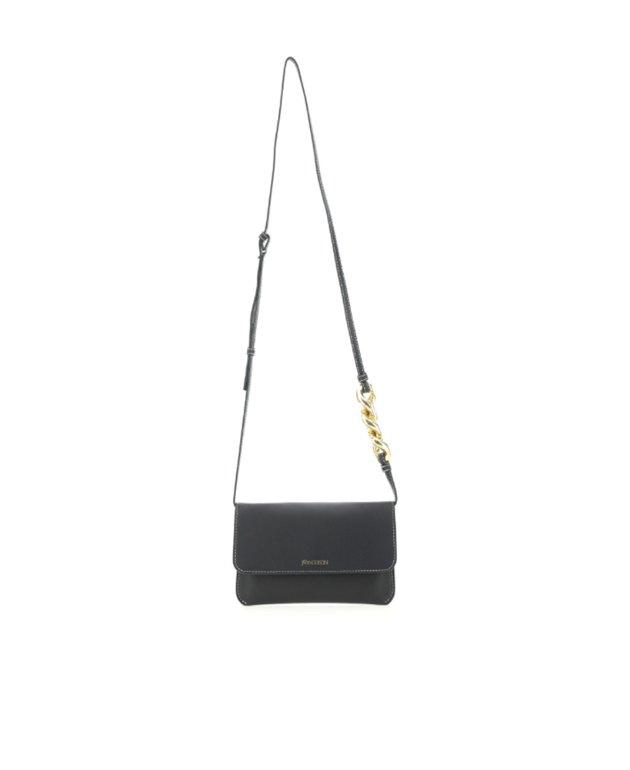 Jw Anderson Chain Phone Crossbody Bag In Black
