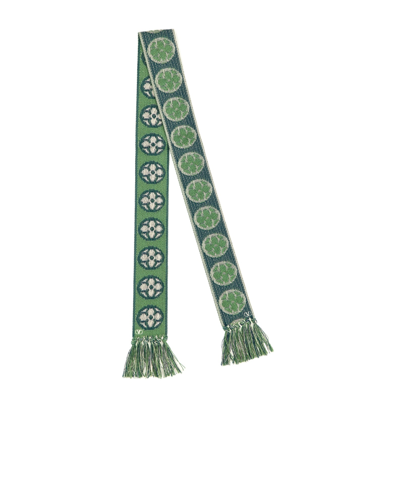 Valentino Fringed Scarf In Multi