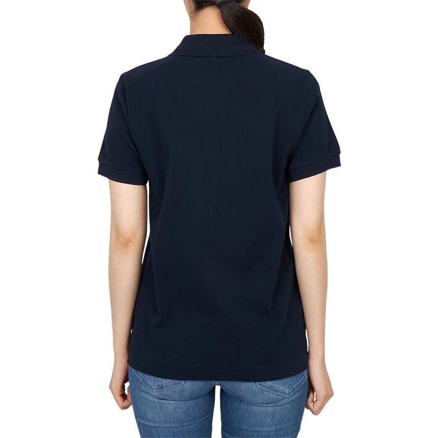 Comme Des Garçons Short-sleeved Polo Shirt In Brown