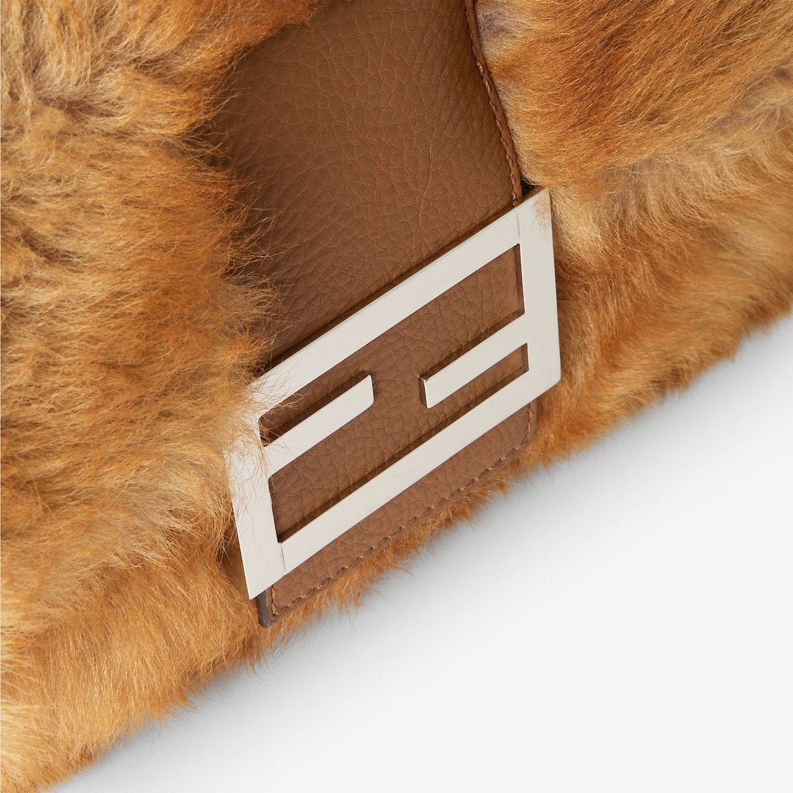 Fendi Flap Shoulder Bag In Brown