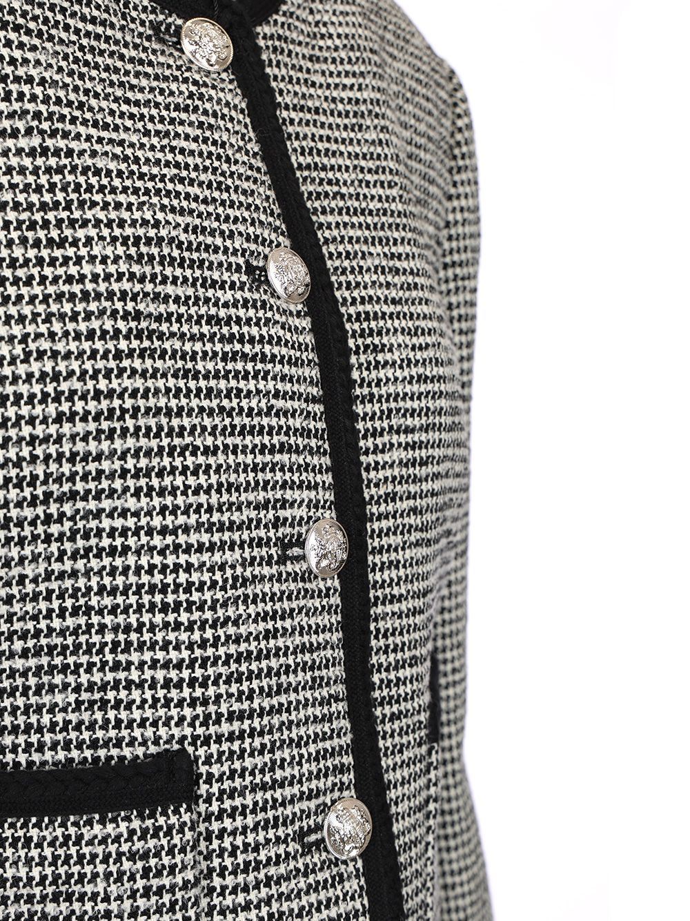 Dunst Boucle Tweed Jacket Jackets Grey