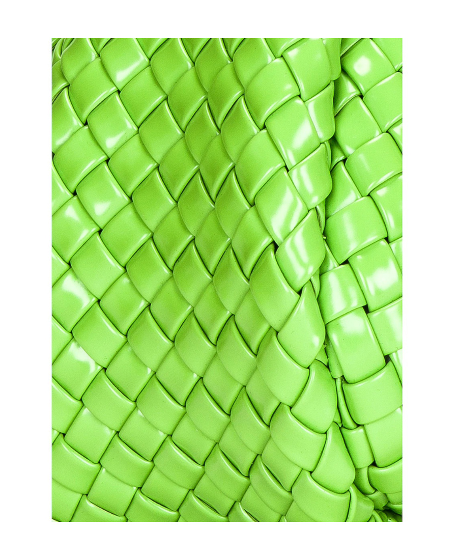 Bottega Veneta Leather Handbag In Green