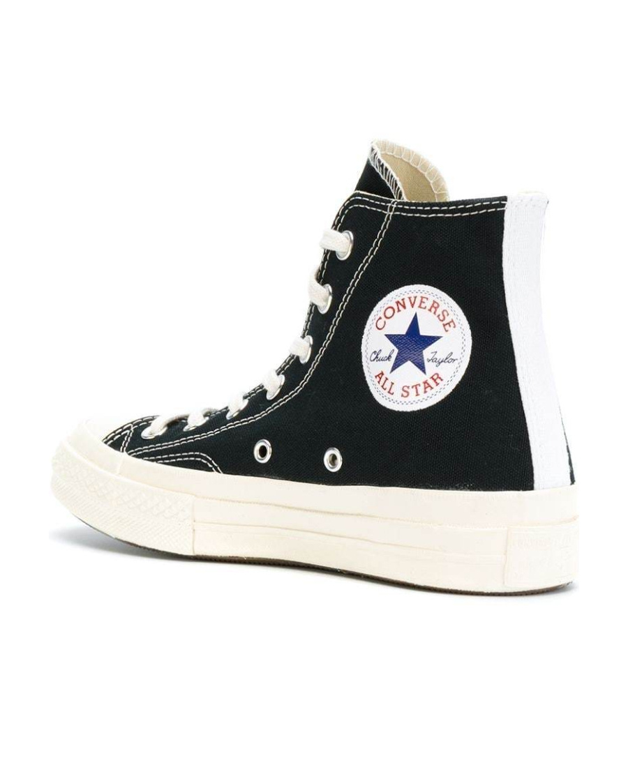 Comme Des Garçons Play Chuck 70 High-top Sneakers In Black