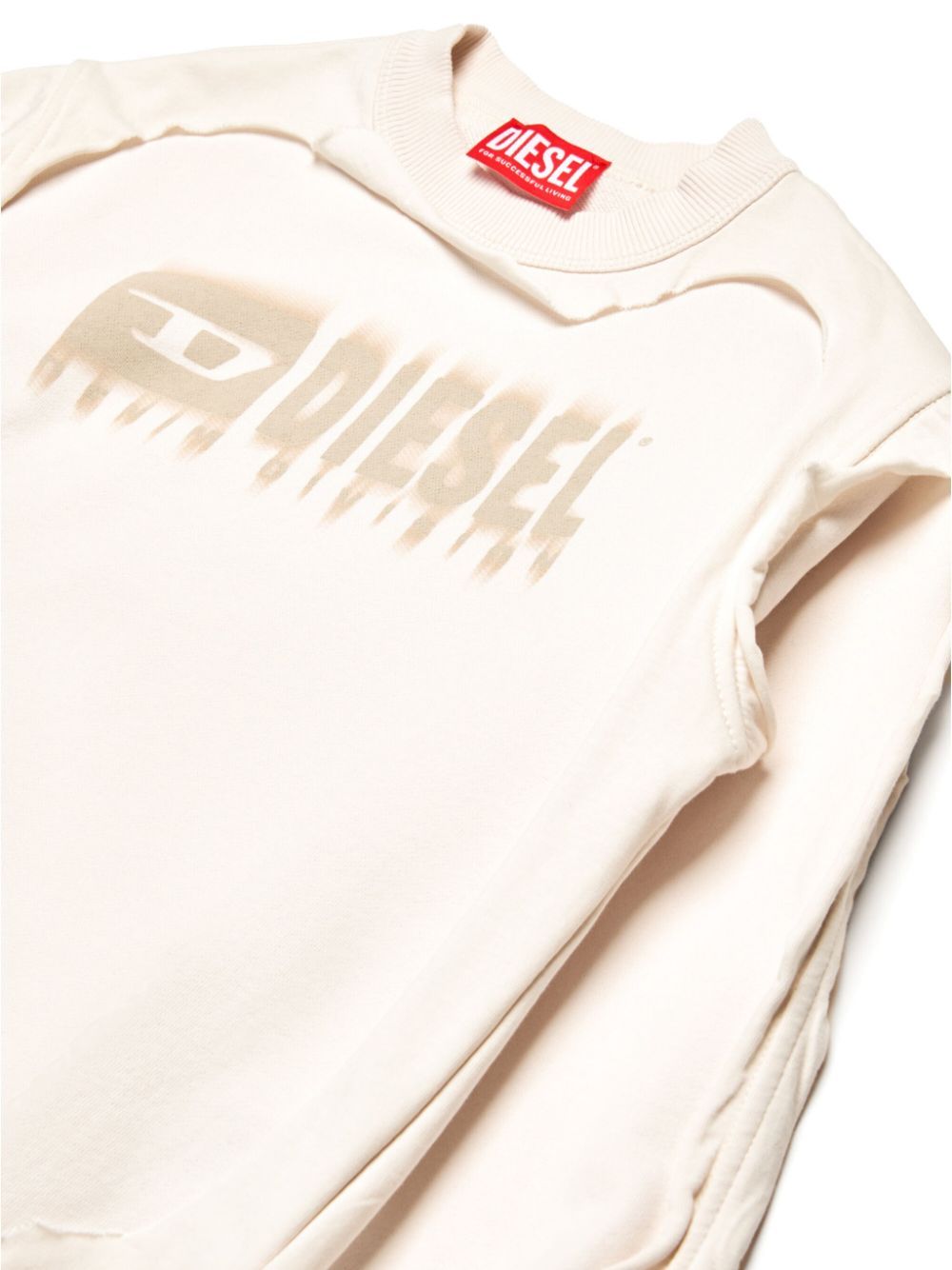 DIESEL DIESEL KIDS LAYERED CREWNECK SWEATSHIRT