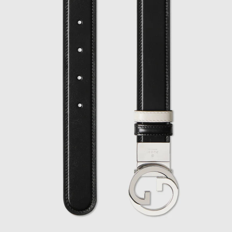 Gucci Reversible  Blondie Belt In Multi