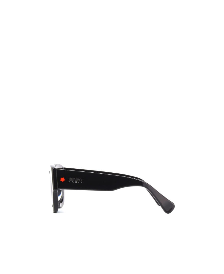 Kenzo Logo Logo Sunglasses In Black