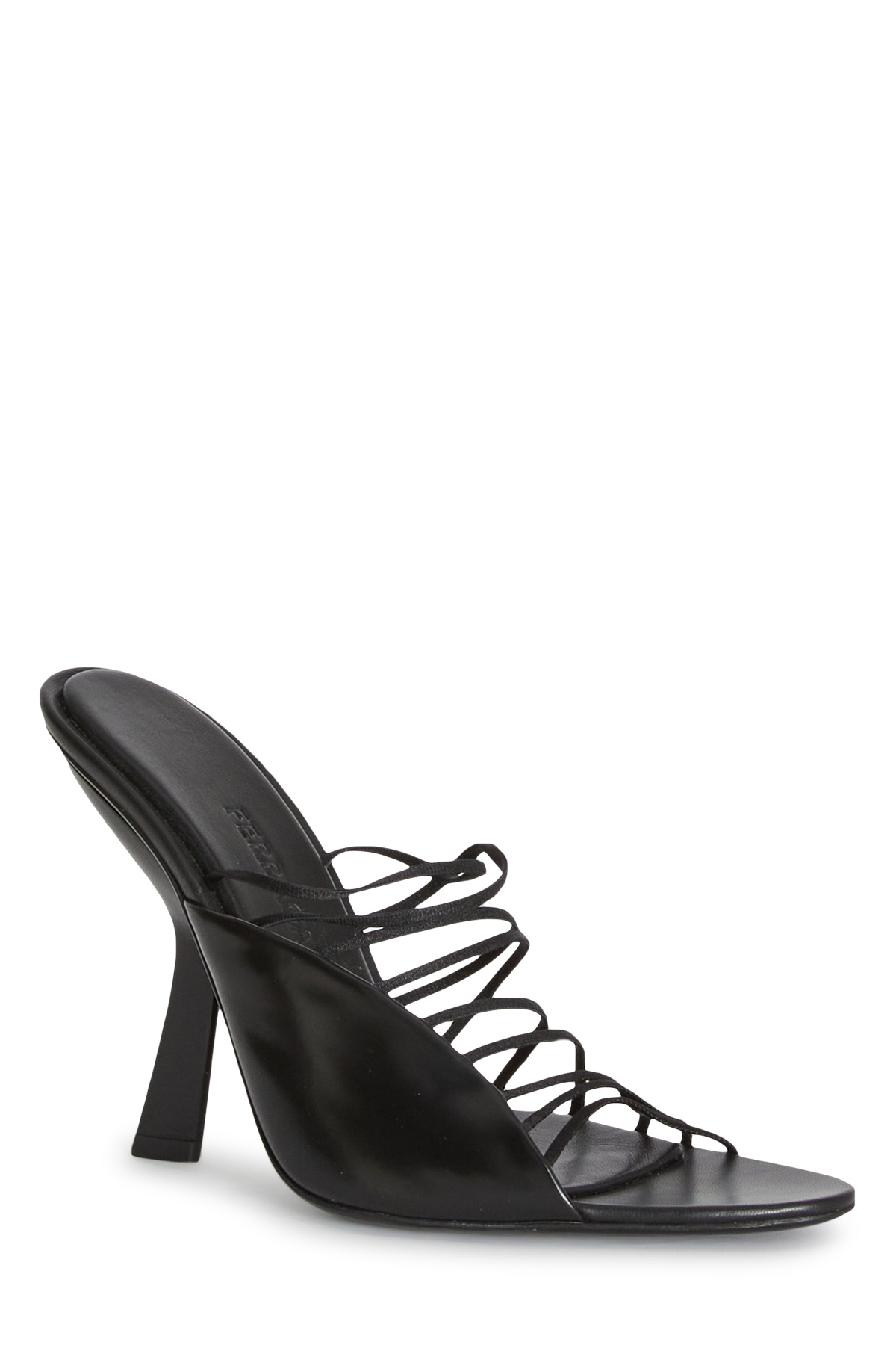 Ferragamo Altaire 105 Strappy Leather Sandals In Black