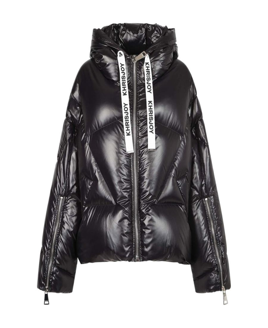 Khrisjoy Khris Iconic Puffer Jacket In Black