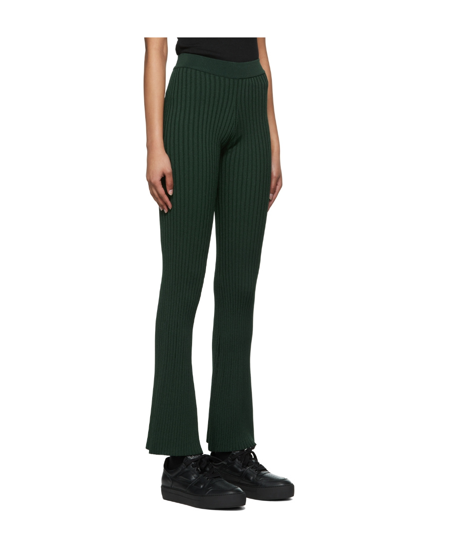 Ami Alexandre Mattiussi Knitted Trousers In Black