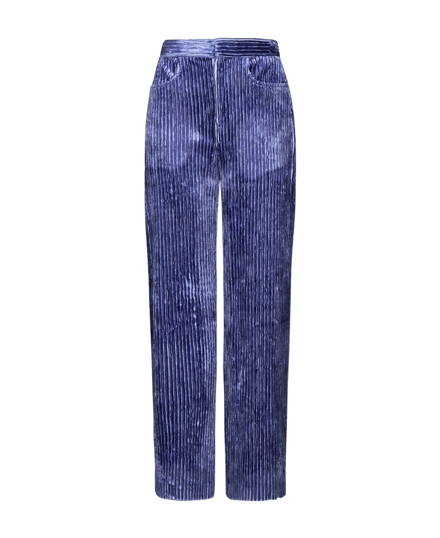 Isabel Marant Romina Wide-leg Pants In Blue