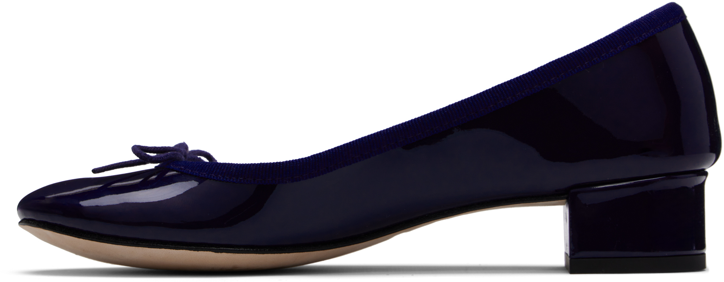 Repetto Camille Low-heeled Shoes In Blue