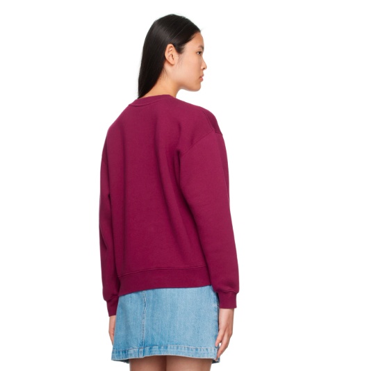 Maison Kitsuné Fox Hoodie In Red
