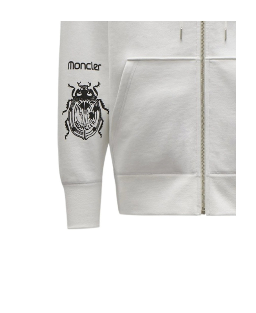 Moncler Hoodie In White