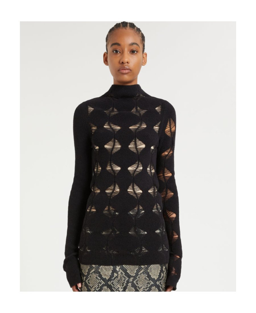 SPORTMAX LONG-SLEEVED KNITWEAR