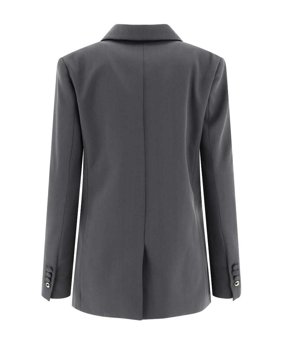 Coperni Tailored Jacket With Twisted Cut-out Detail In Black