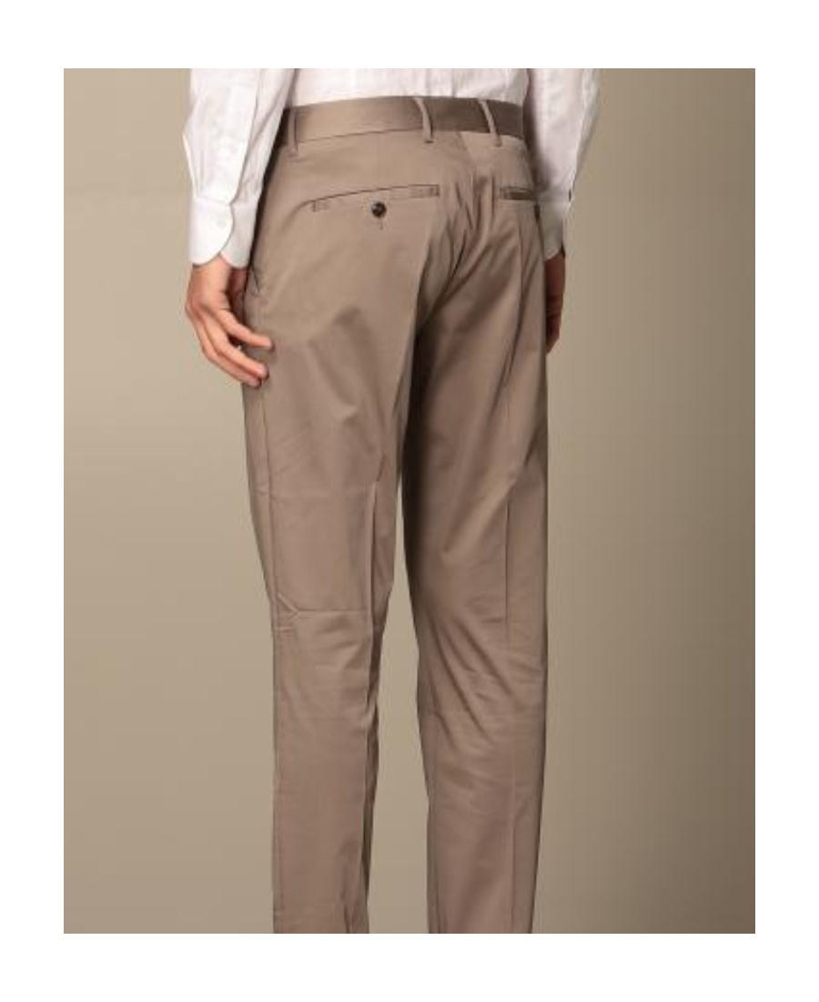 EMPORIO ARMANI EMPORIO ARMANI STRAIGHT-LEG TAILORED TROUSERS