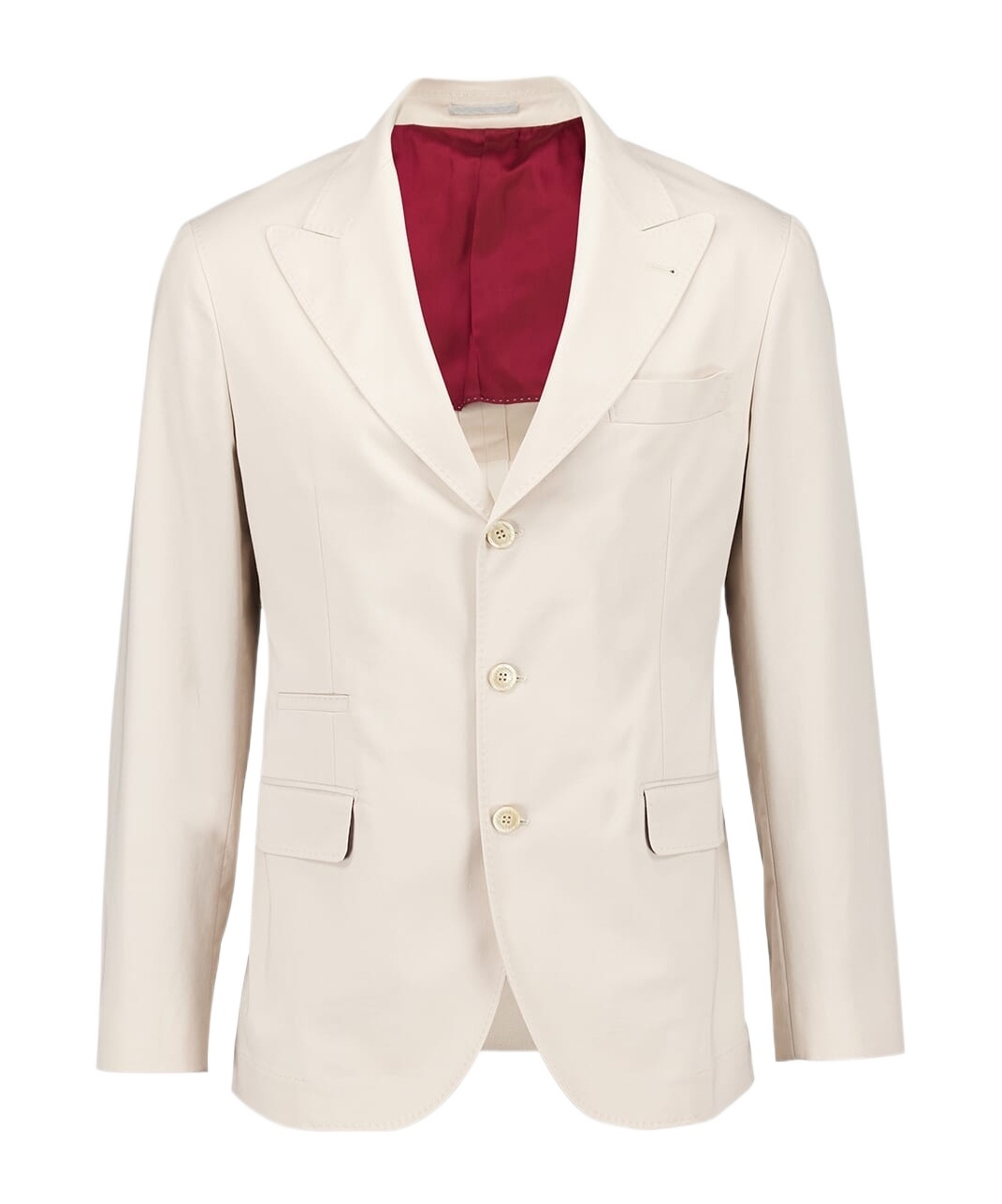BRUNELLO CUCINELLI DECONSTRUCTED GABARDINE LARGE LAPELS BLAZER