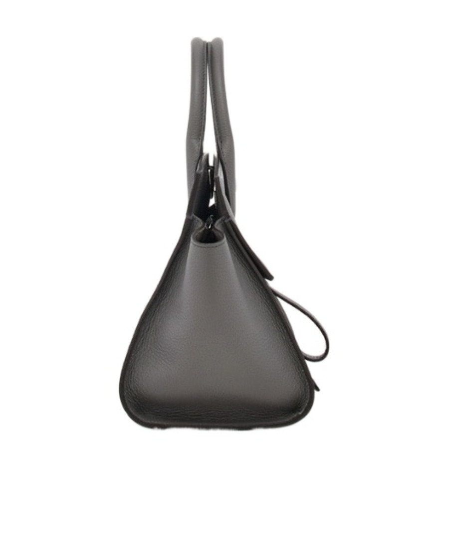 Ferragamo The Studio Small Leather Top-handle Bag In Black