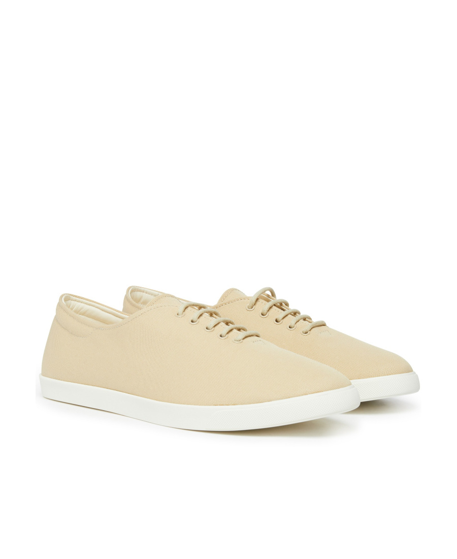 The Row Lace-up Low-cut Sneakers In Brown