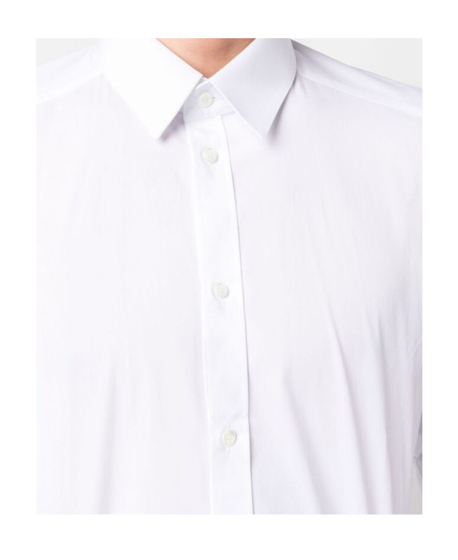 Dolce & Gabbana Long-sleeved Formal Shirt In White