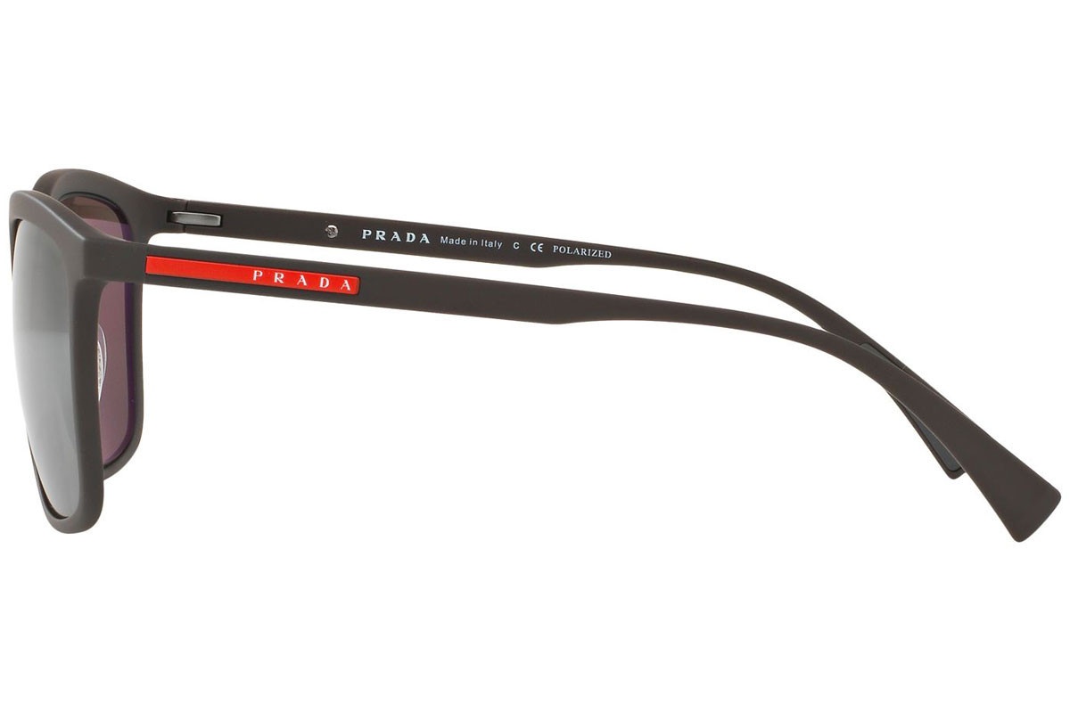 Prada Logo Sunglasses In Gray