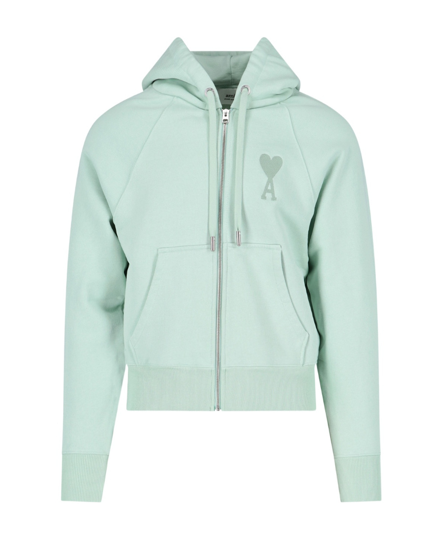 Ami Alexandre Mattiussi Ami De Coeur Zipped Hoodie