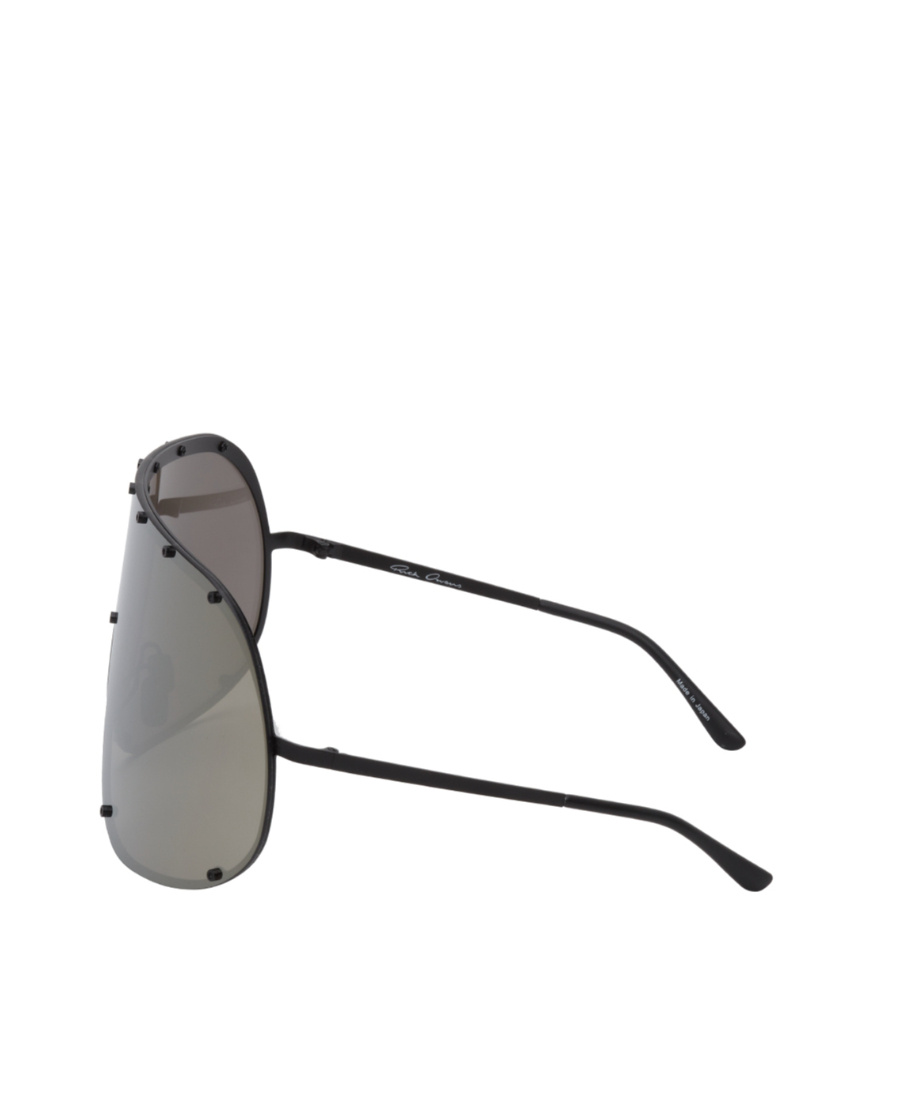 Rick Owens Oversize Mask Sunglasses In Nude