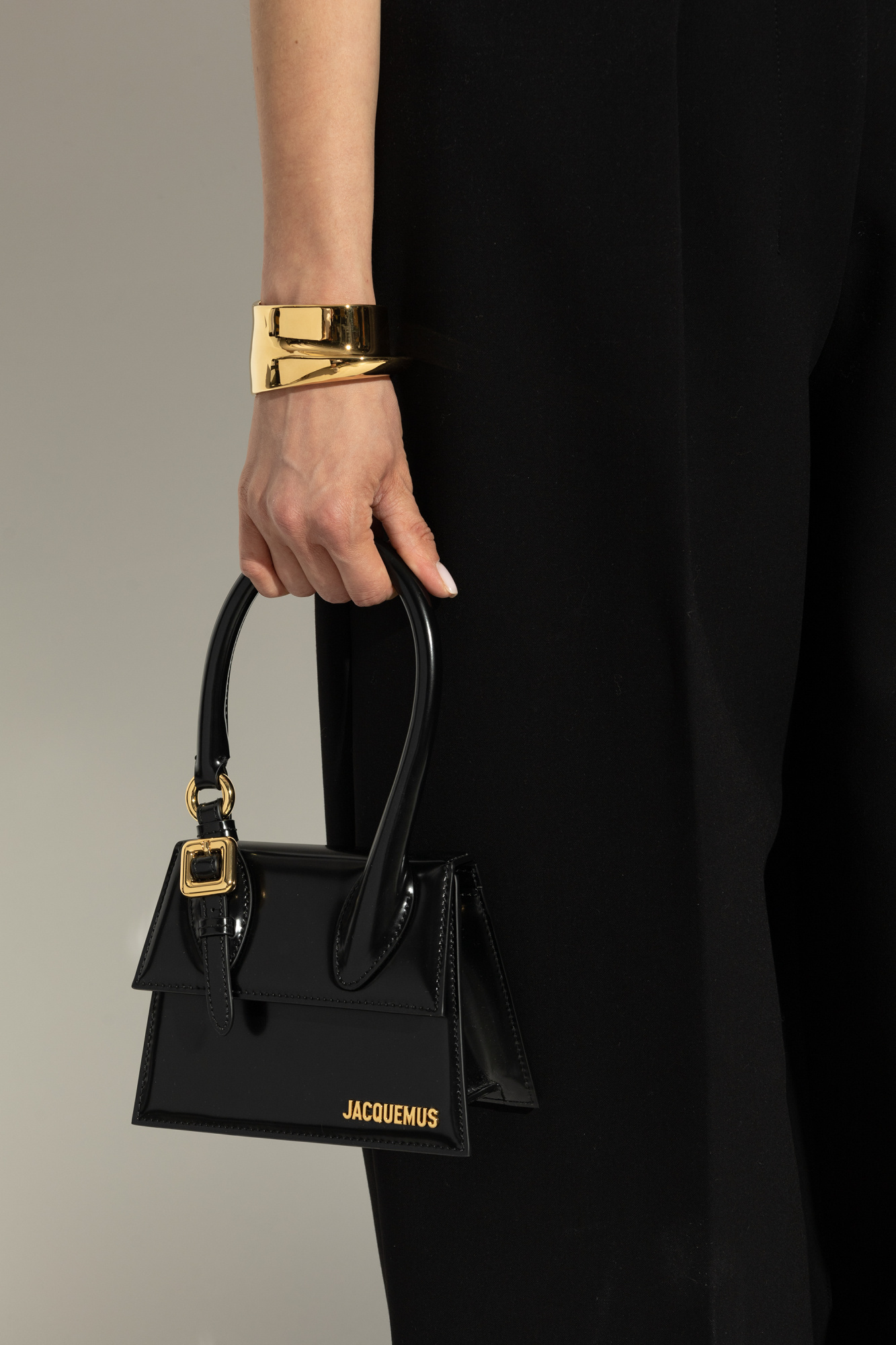Jacquemus Le Chiquito Croc-embossed Leather Crossbody Bag