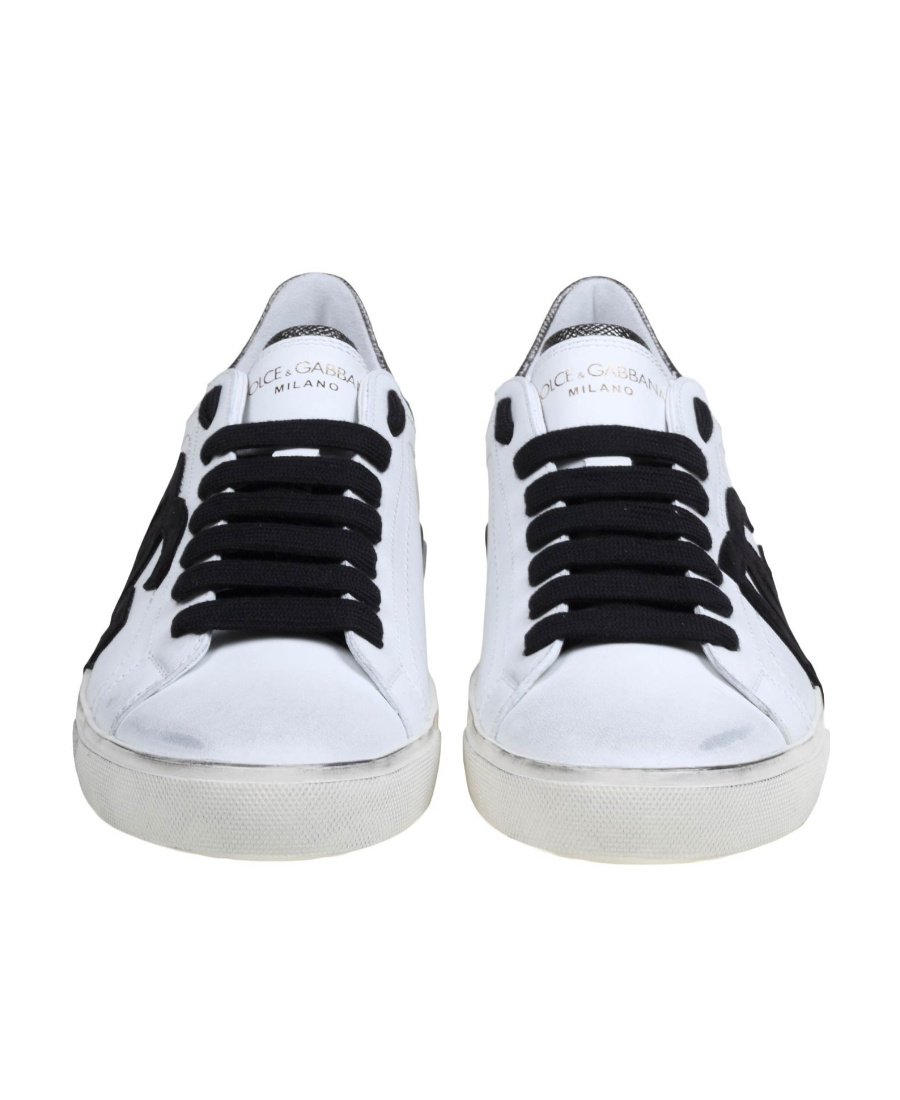 DOLCE & GABBANA DOLCE  GABBANA PORTOFINO LACE-UP SNEAKERS