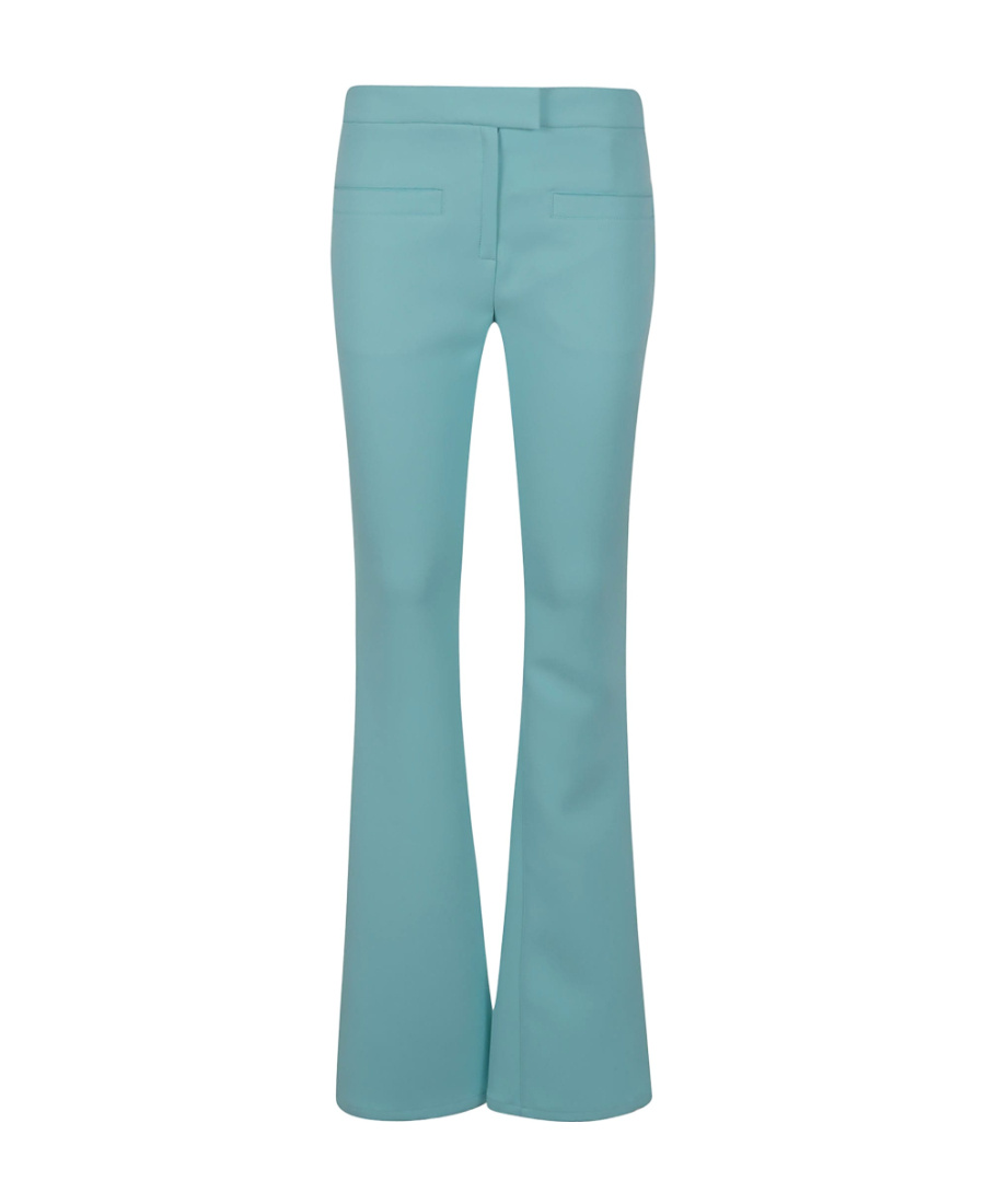 Courrèges Low-rise Tailored Trousers In Blue