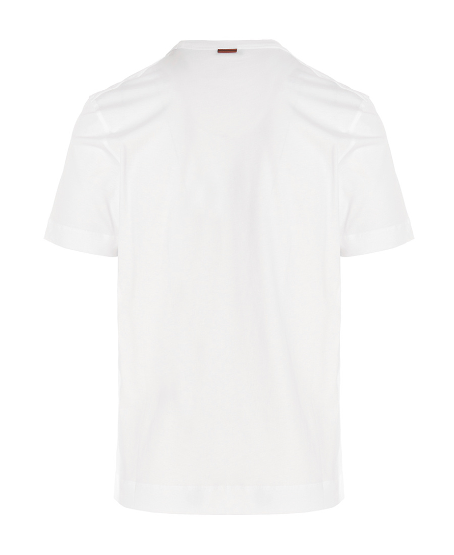 Zegna Versatile Crew Neck T-shirt In White