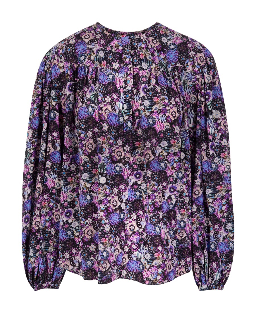 Isabel Marant Floral Silk Blouse