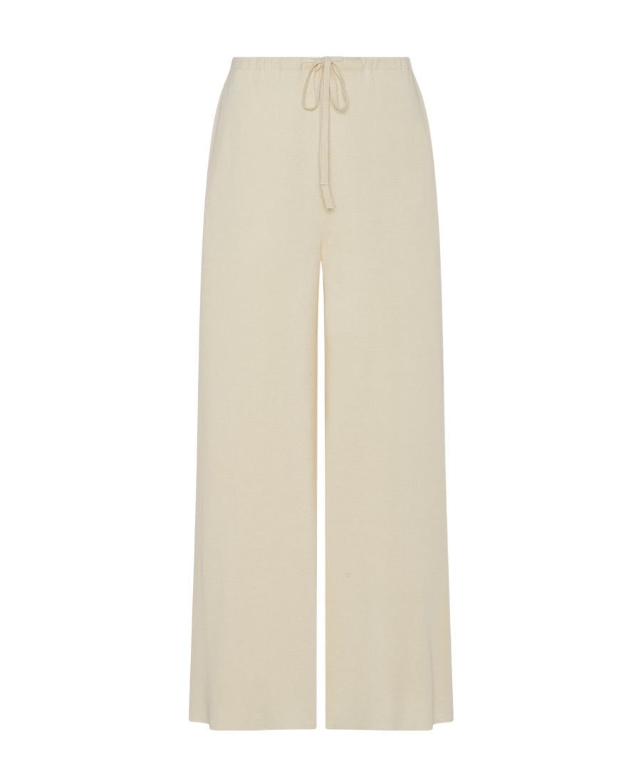The Row Drawstring Casual Pants In Nude