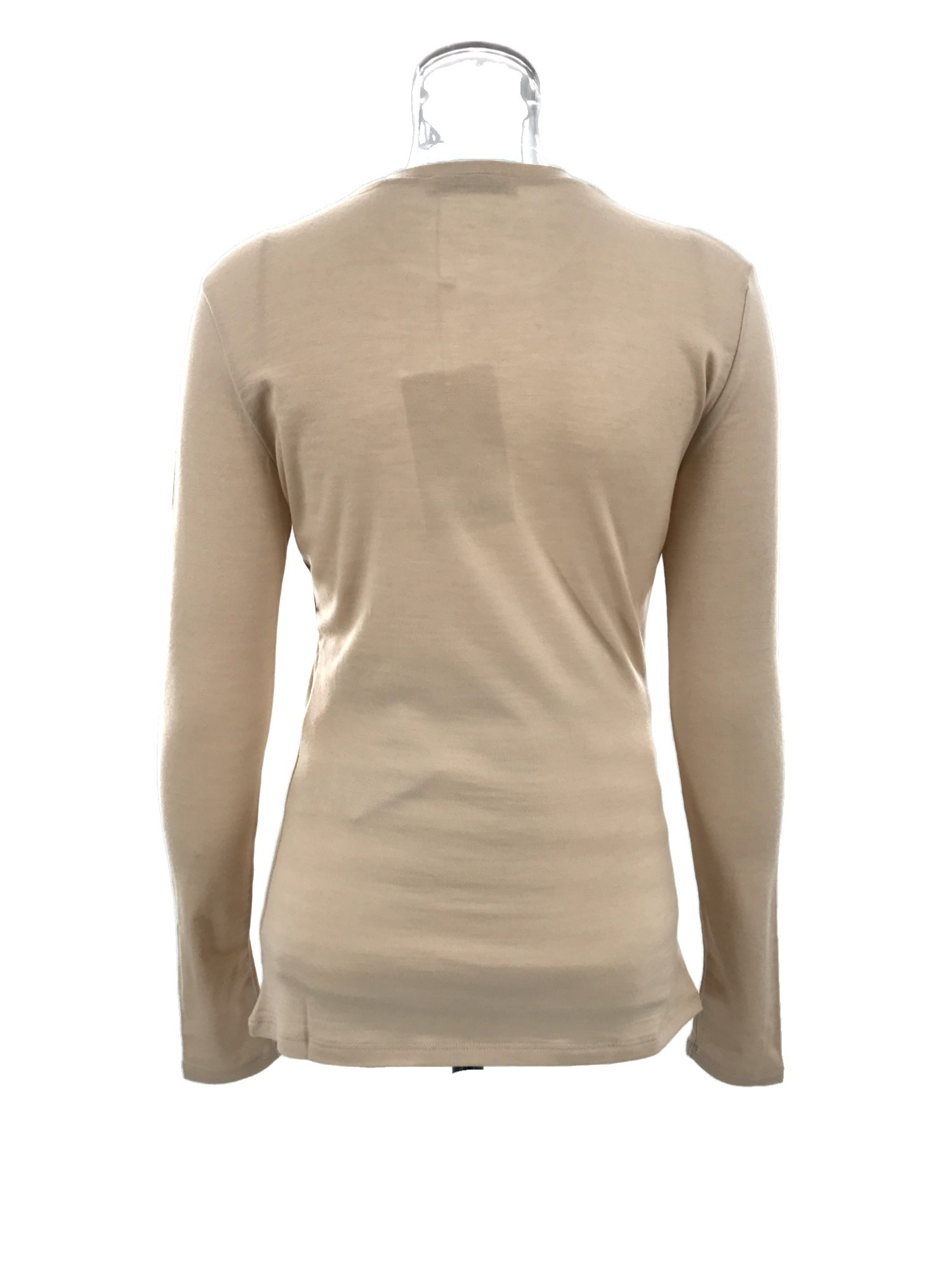 Max Mara Long-sleeved Sweater In Nude