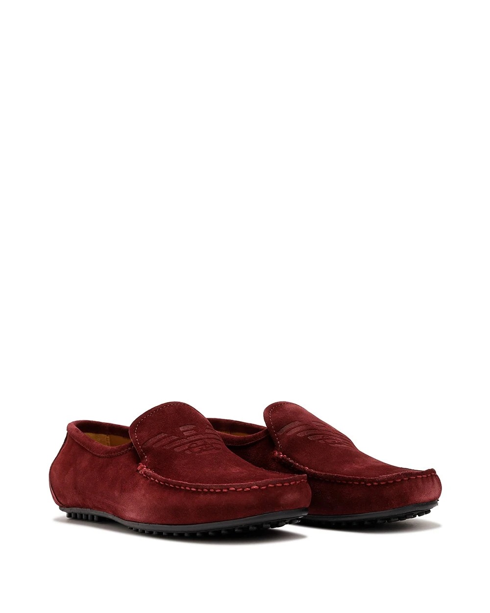 EMPORIO ARMANI SUEDE LOAFER SHOES