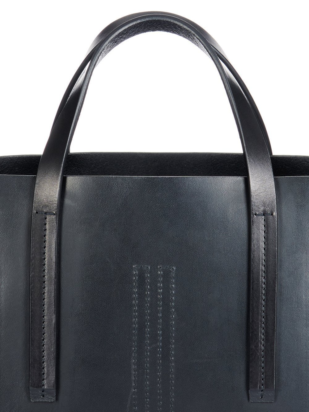 Rick Owens Logo Handbag In Black
